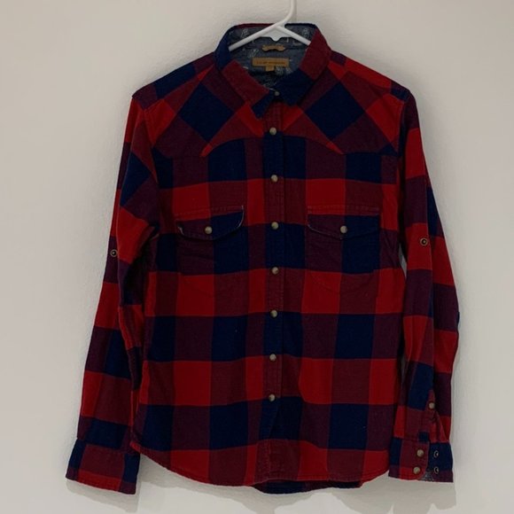 Jachs Girlfiend Flannel Shirt, Women's Med - Picture 1 of 3